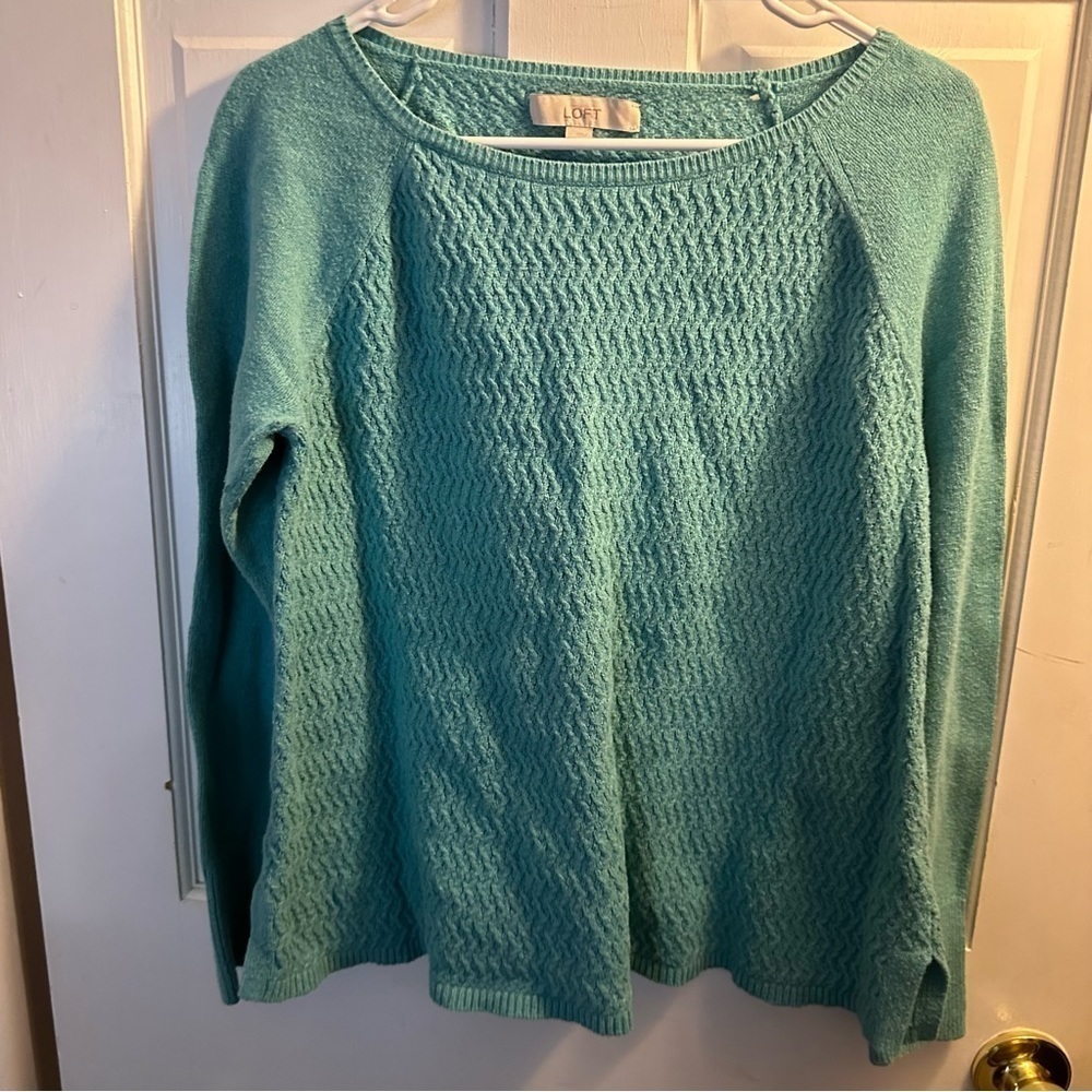 Loft Teal Sweater